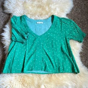 💫3 for $12💫 LA Hearts Short Sleeve Blouse